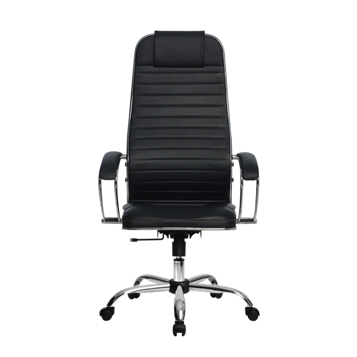 Black High Back Executive Office Chair with Adjustable Headrest and Armrests R8338