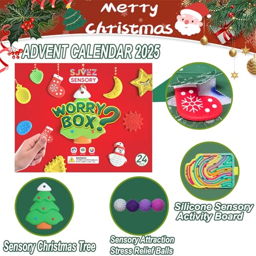 24-Day Sensory Stone Blind Box Set Y97889