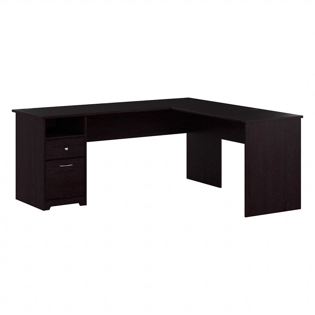 72W L Shaped Computer Desk with File N228503