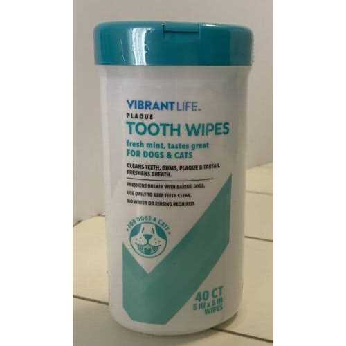 Tooth Wipes for Cats & Dogs B9464