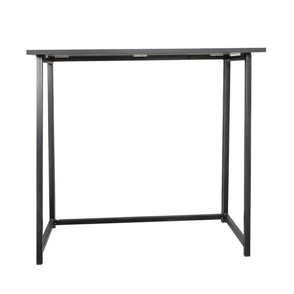 32" Black Computer Desk with Metal Leg J5660