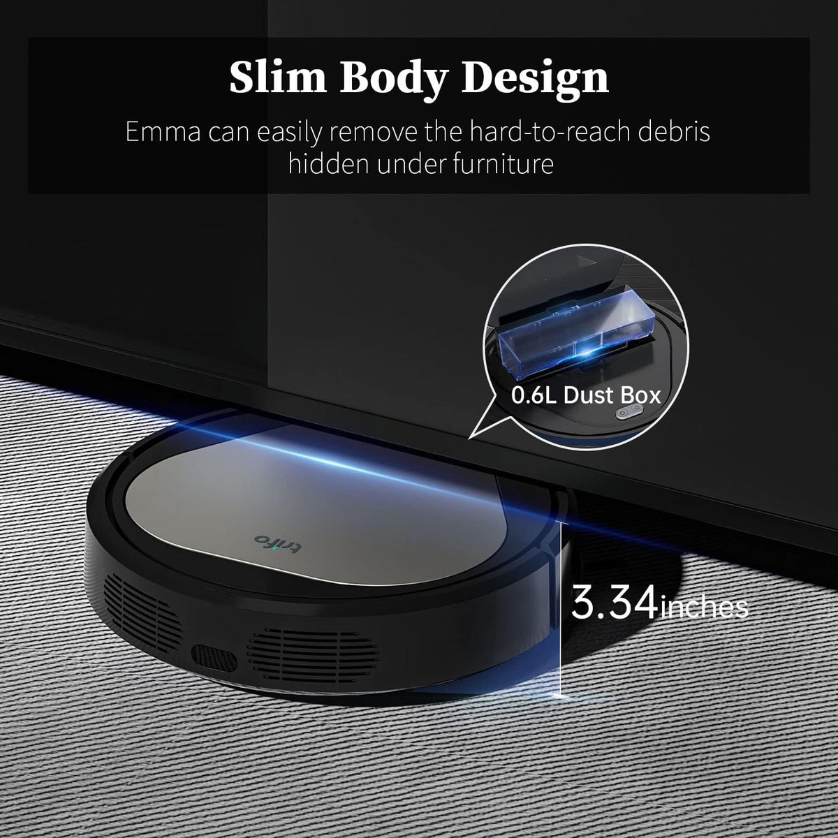 Robot Vacuum Cleaner 3000Pa Self-Charging T562180