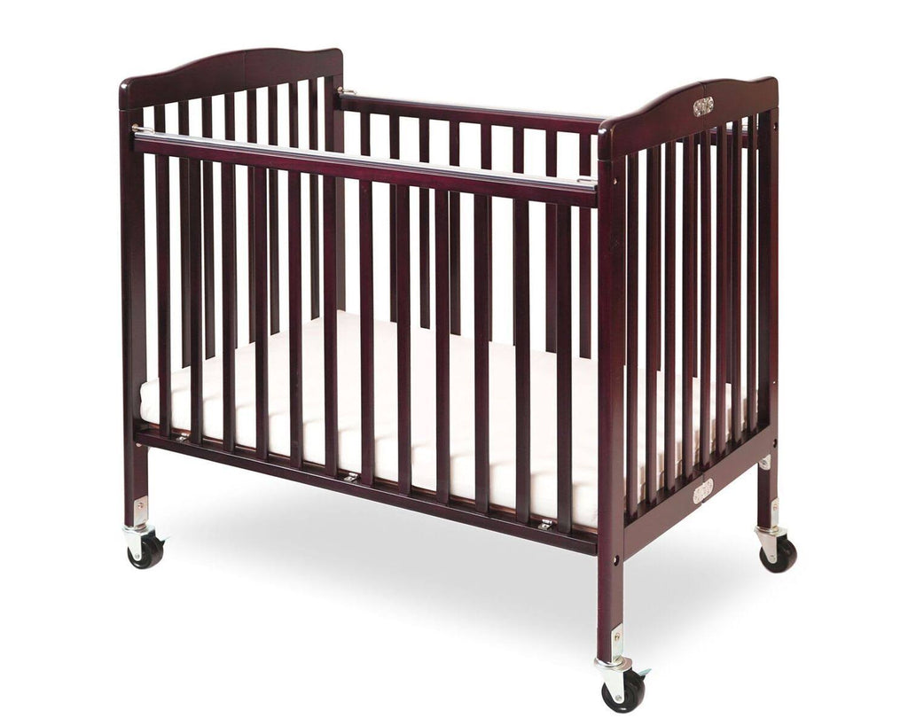 Foldable Wooden Crib with Caster S9200