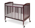 Foldable Wooden Crib with Caster S9200
