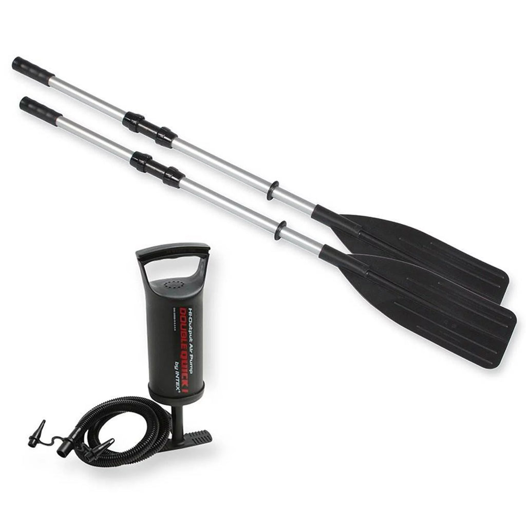 5 Person Inflatable Boat Set with Motor Mount Kit F146