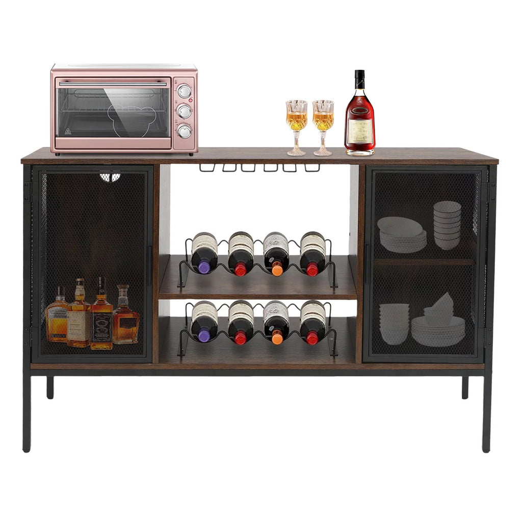 Wine Bar Cabinet with Power Outlets F5079