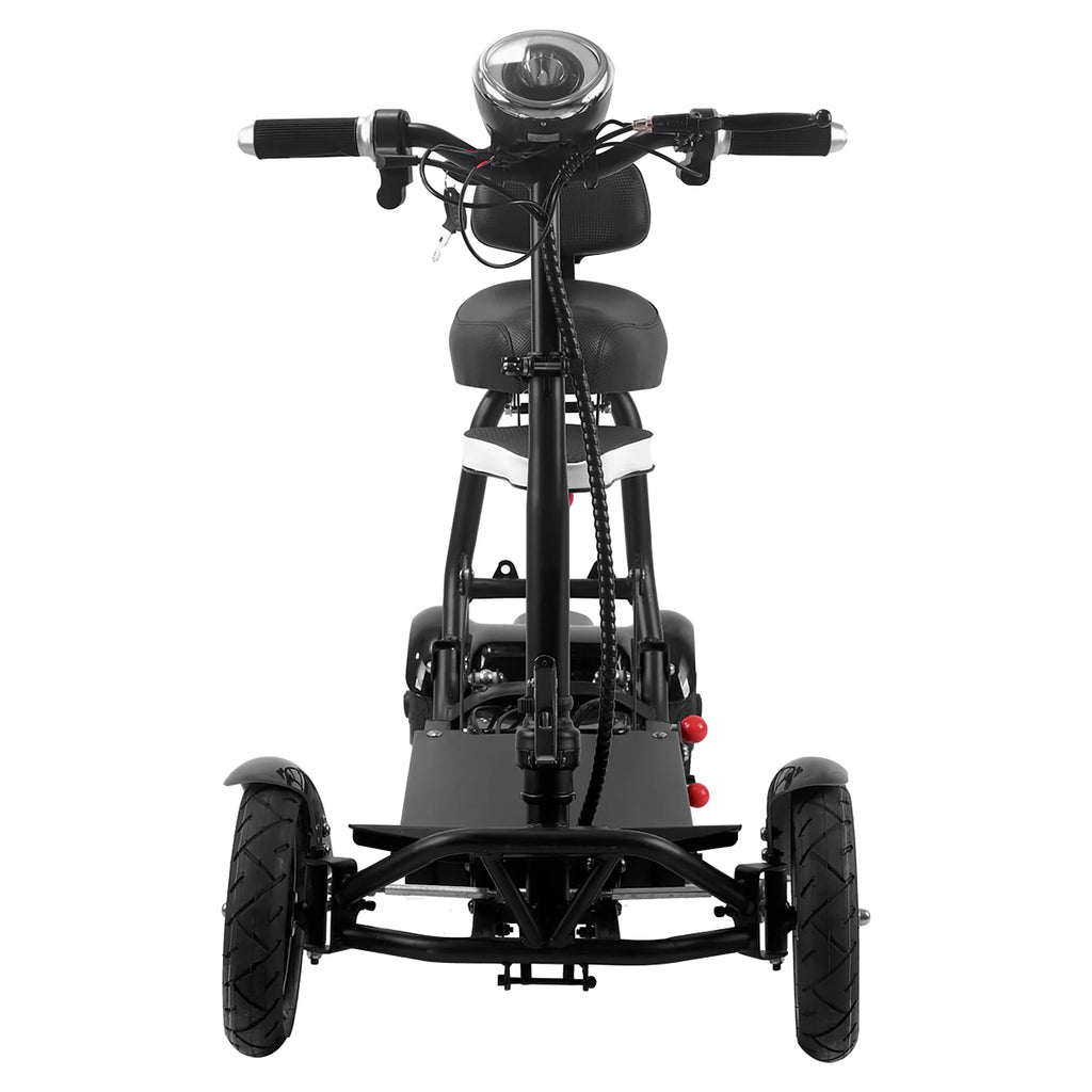 4 Wheels Motorized Electric Scooter with Extended Big Seat O37953