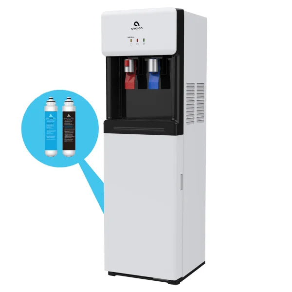 White Touchless Hot/Cold Water Cooler E314