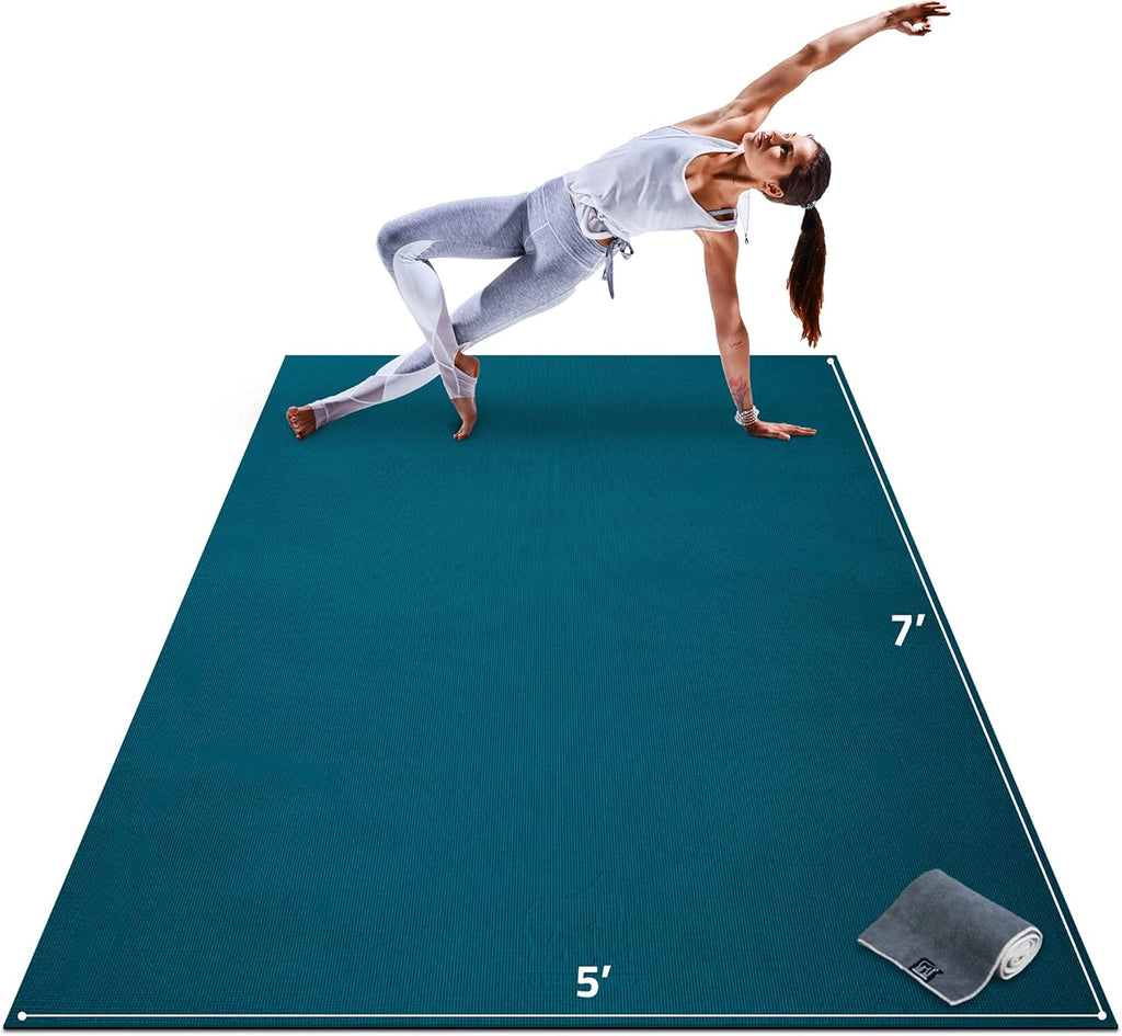 Large Extra Thick Non-Slip Exercise Mat B495885