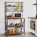 5-Tier Kitchen Storage Shelf Unit with Adjustable Feet C10315