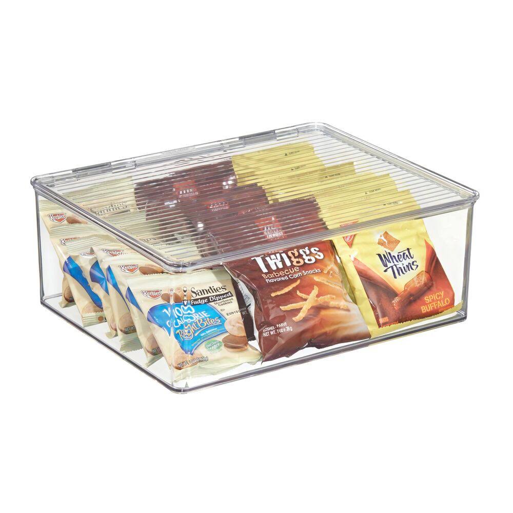 Clear Plastic Stackable Food Storage Container 4 Pack N3183
