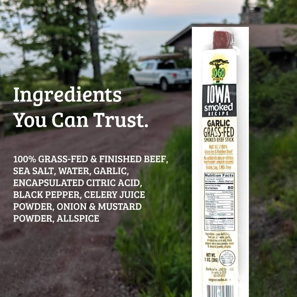 Garlic Beef Sticks 1-oz 48 Cnt T85655