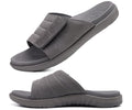 Mens Open Toe Athletic Sport Slides with Arch Support A88524