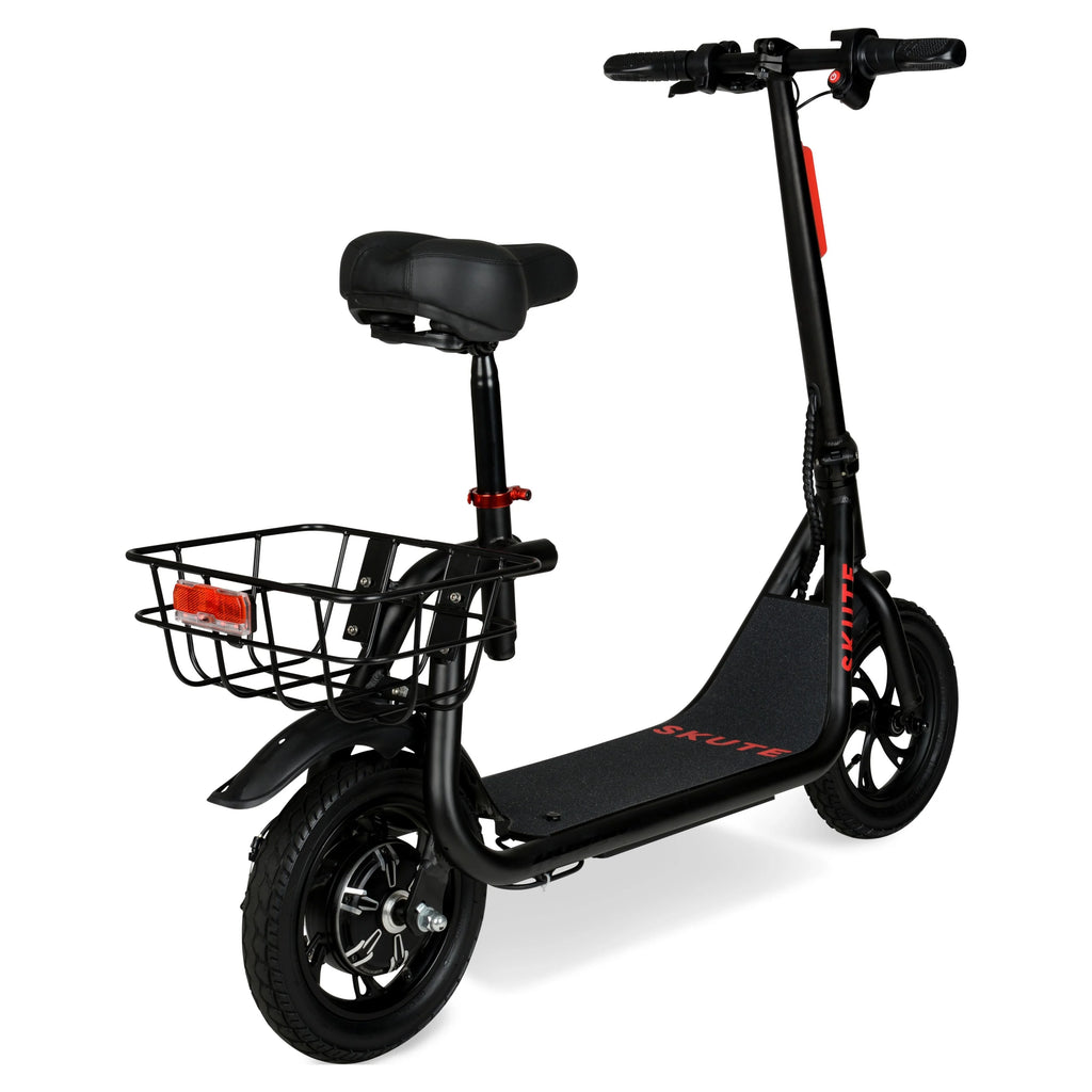 36V 250W Seated Electric Scooter with Basket H594378