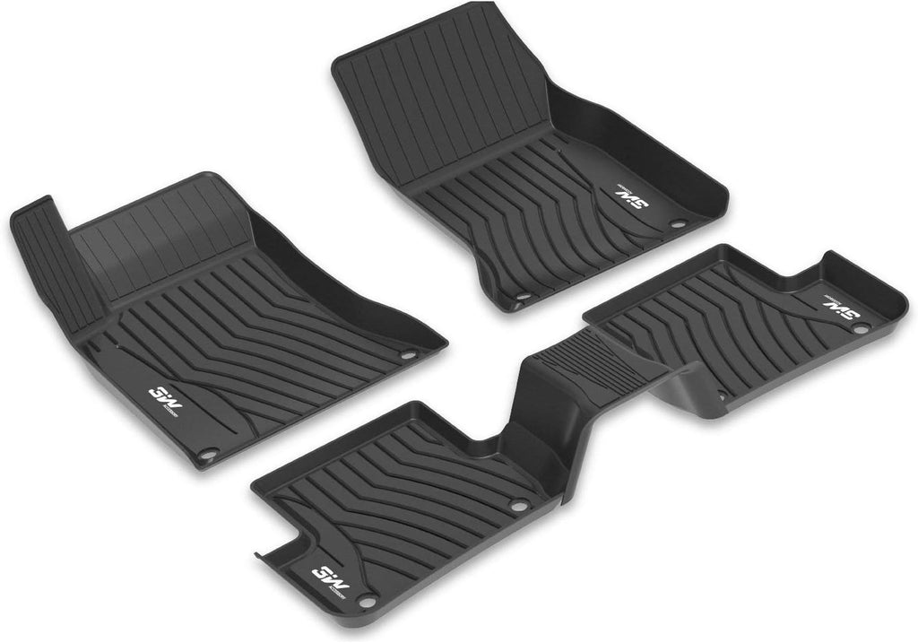 TPE All Weather Floor Mats Black Full Set W67884