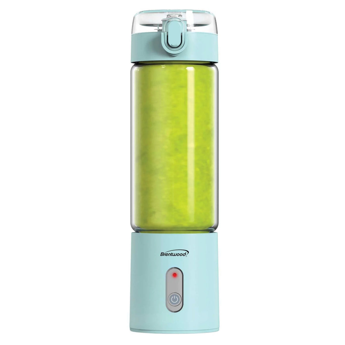 50-Watt 17-Oz. Portable USB-Chargeable Glass Blender U67256