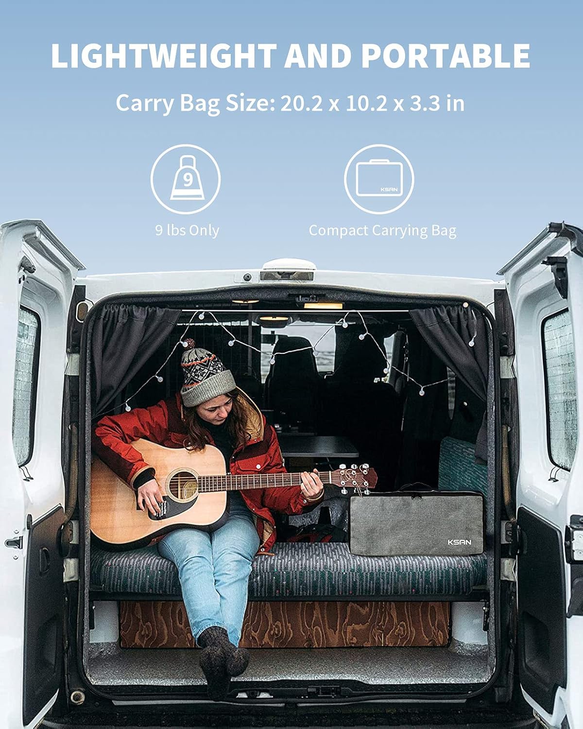 120 Inch Portable Double Sided Projector Screen with Stand A881