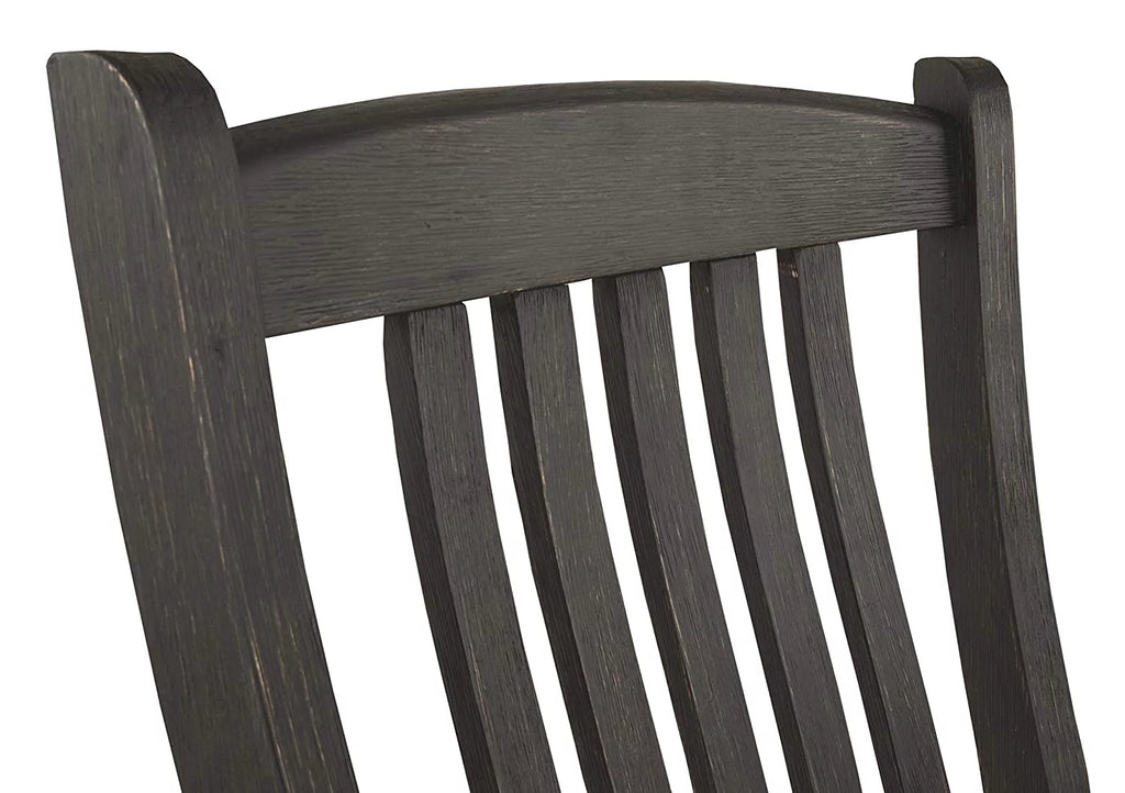 Upholstered Dining Chair, 2 Count, Antique Black I531914