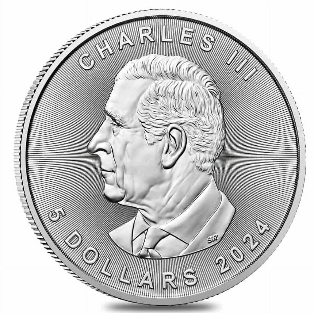10 1 oz Canadian Silver Maple Leaf Coin P67565