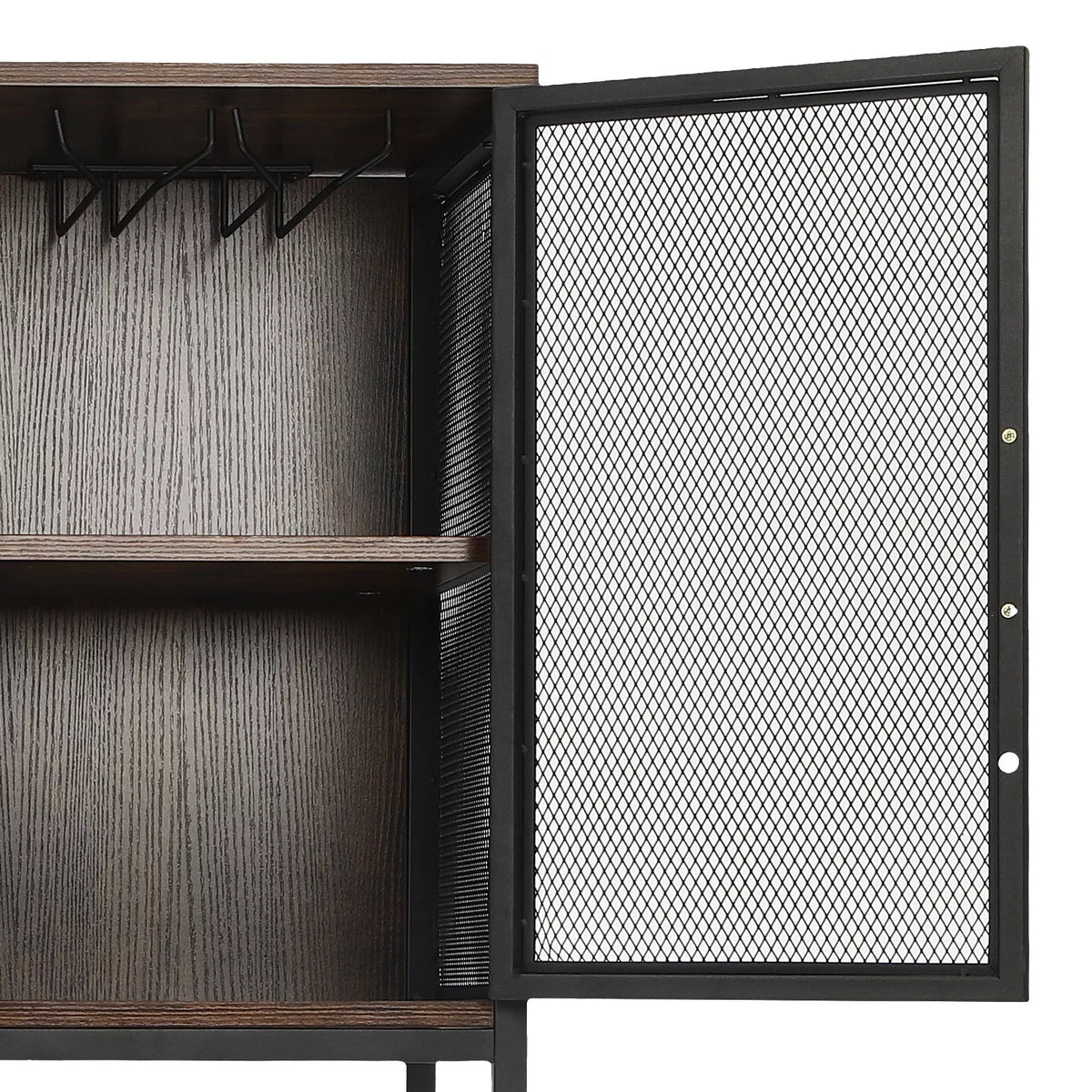 Wine Bar Cabinet with Power Outlets F5079