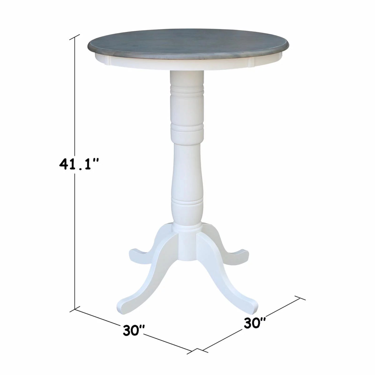 Solid Wood Round Pedestal Dining Table B9231