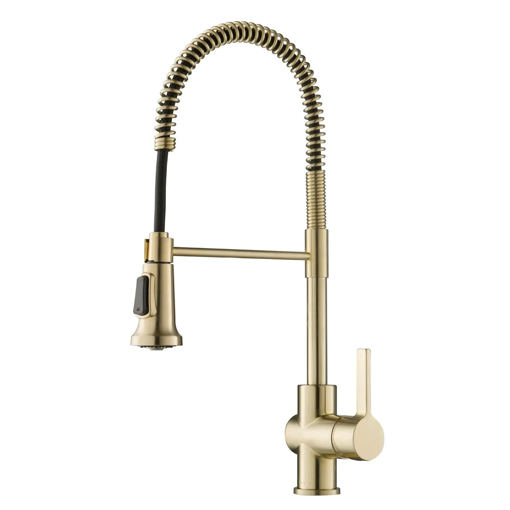 Antique Champagne Bronze Kitchen Faucet B935257