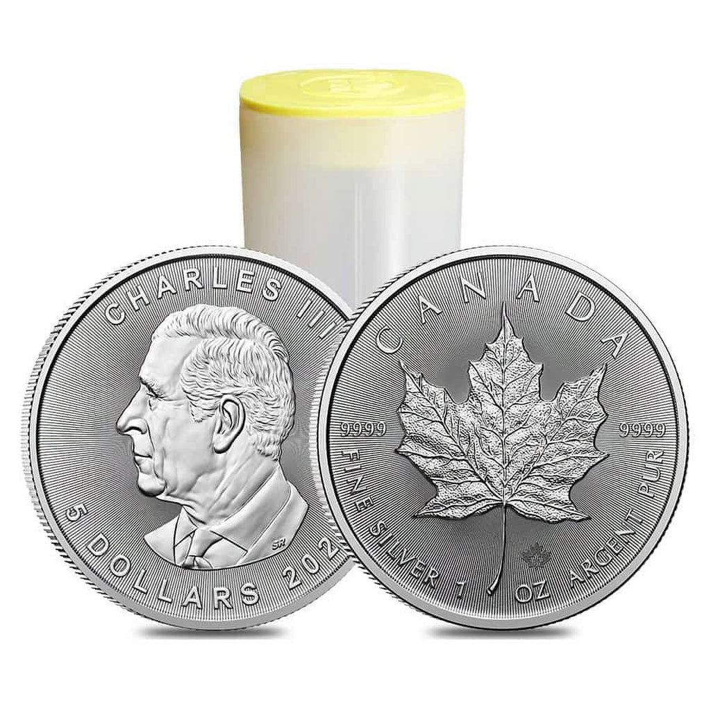 10 1 oz Canadian Silver Maple Leaf Coin P67565