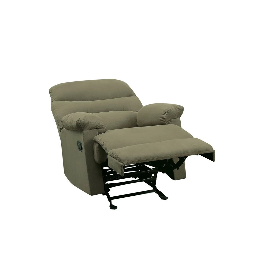 Sage Green Microfiber Recliner O2294