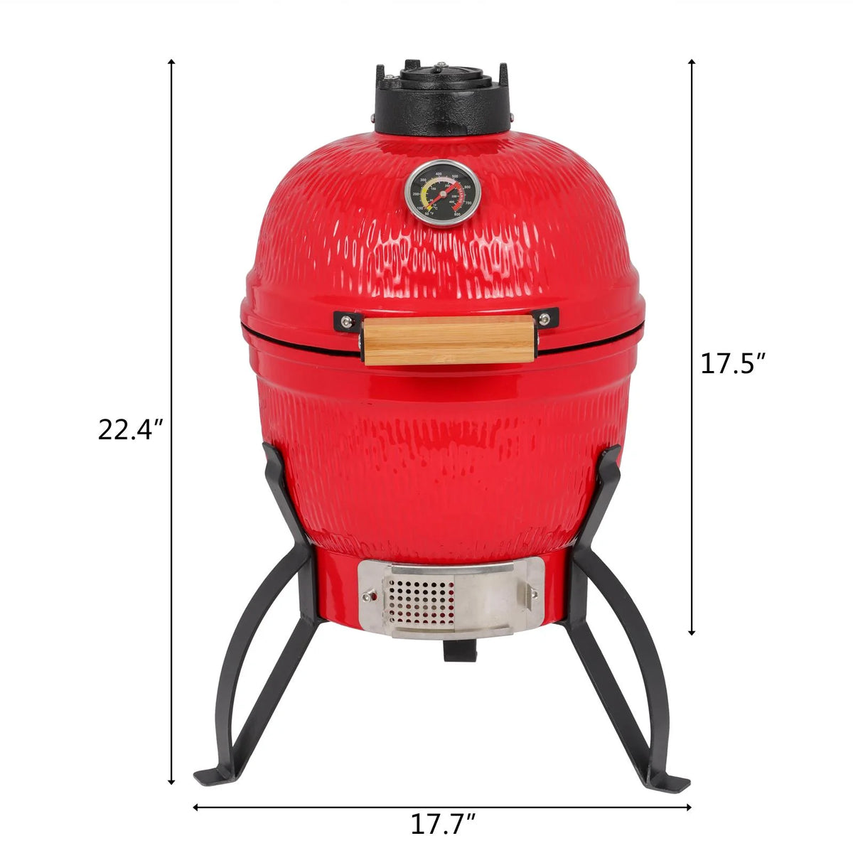 Charcoal Kamado Grill Ceramic Outdoor BBQ Grill X78011