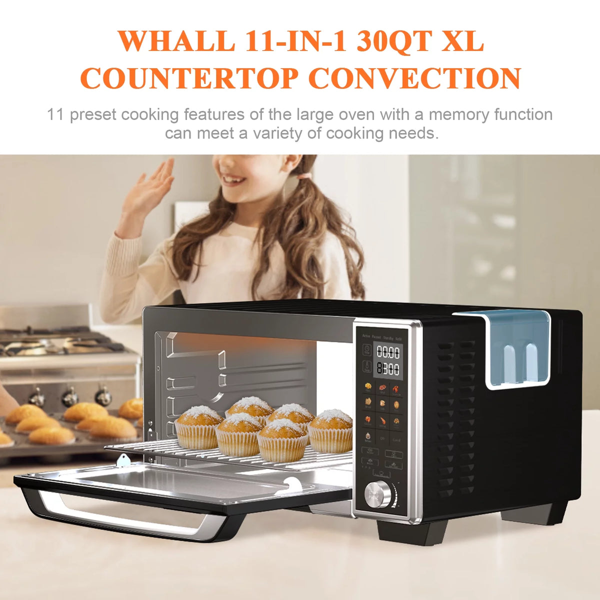 Air Fryer Toaster Oven 30QT Convection Oven O814