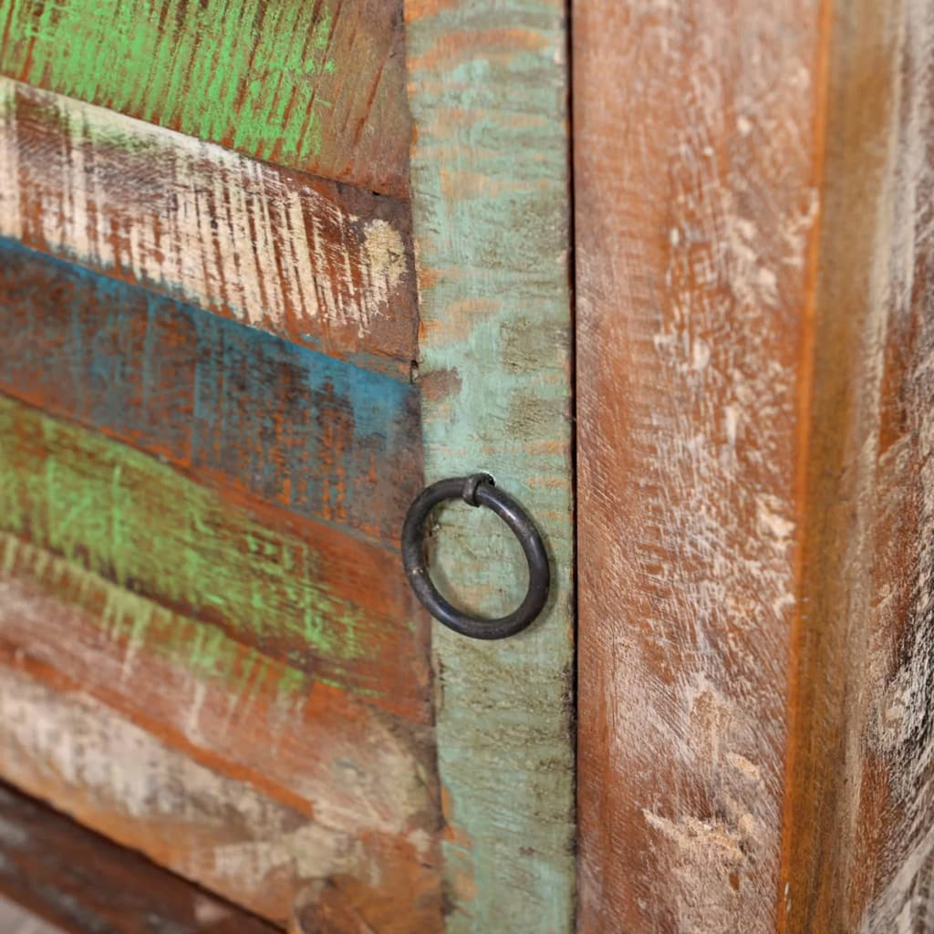 End Table with 1 Drawer 1 Door Reclaimed Wood J3170