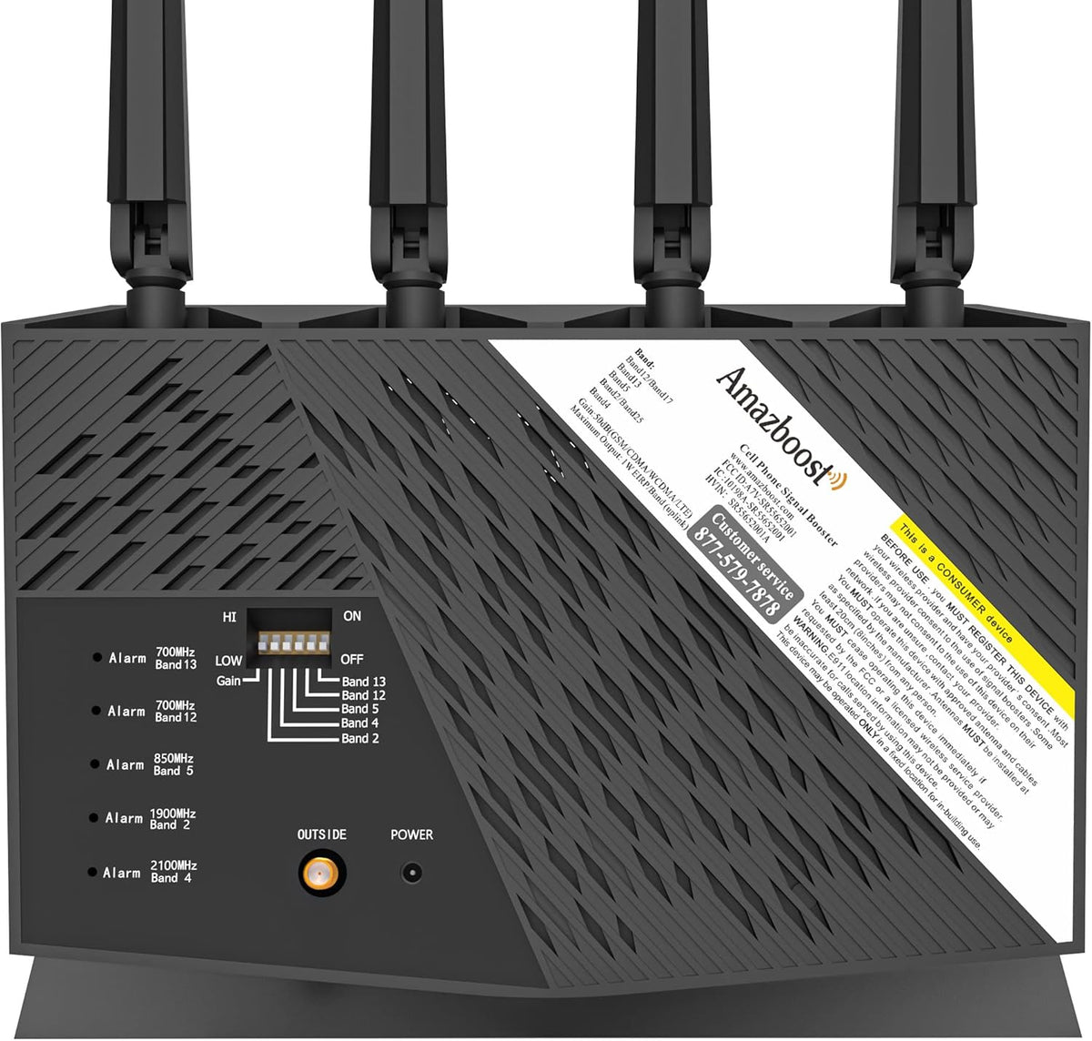 5-Band Cell Phone Signal Booster Kit T911160