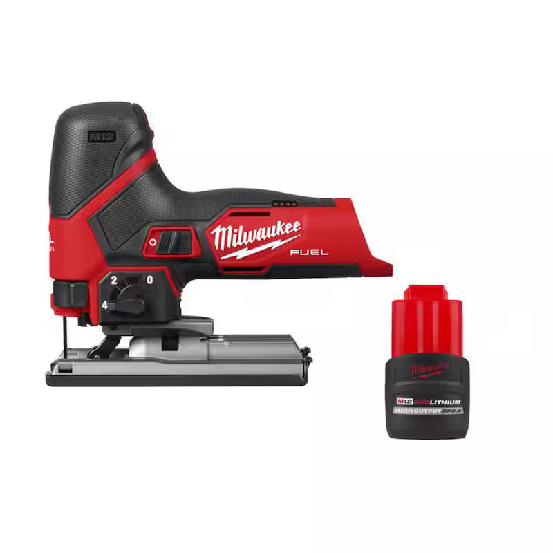 12-Volt Cordless Jig Saw with 2.5 Battery Pack E2652