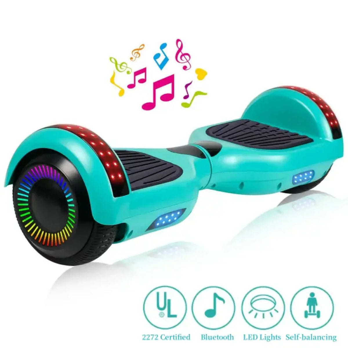 Black 6.5 Two-Wheel Self Balancing Electric Scooter T3303