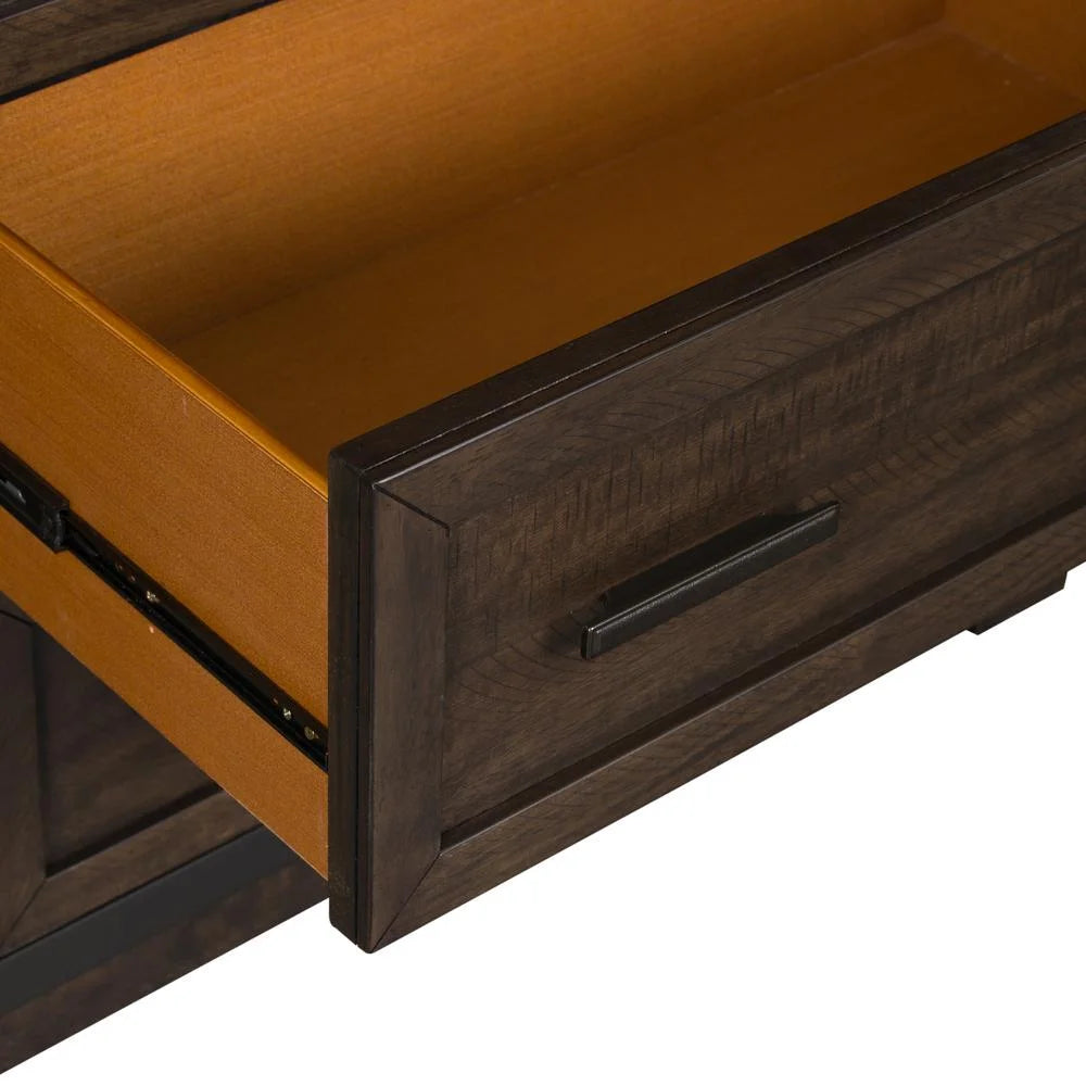 Dark Gray 5 Drawer Chest C827