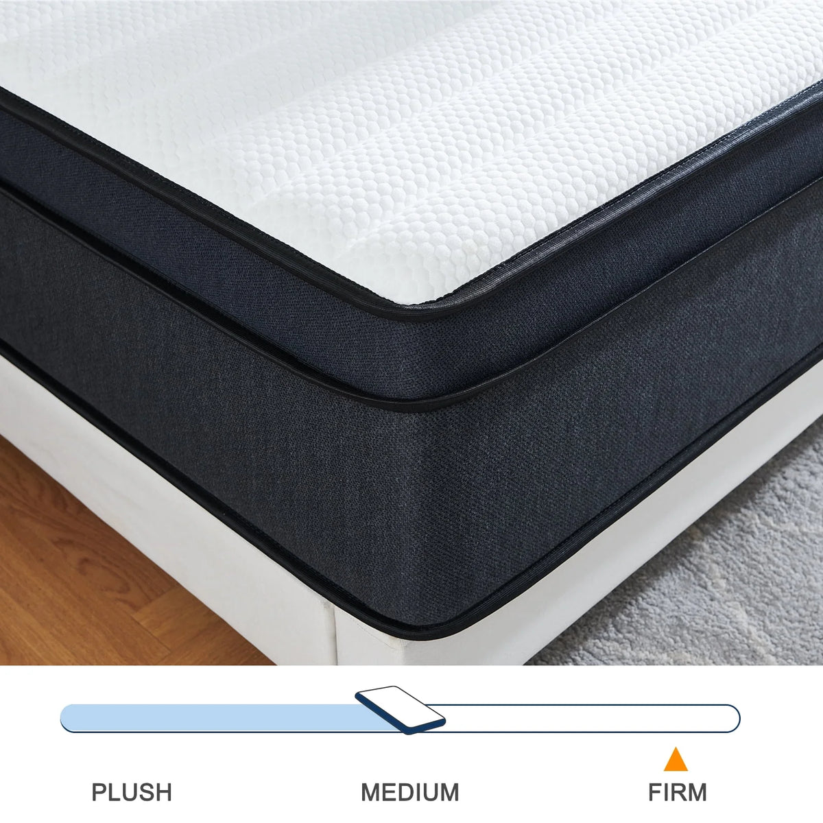 10 inch Medium Firm Hybrid Innerspring Mattress W46030