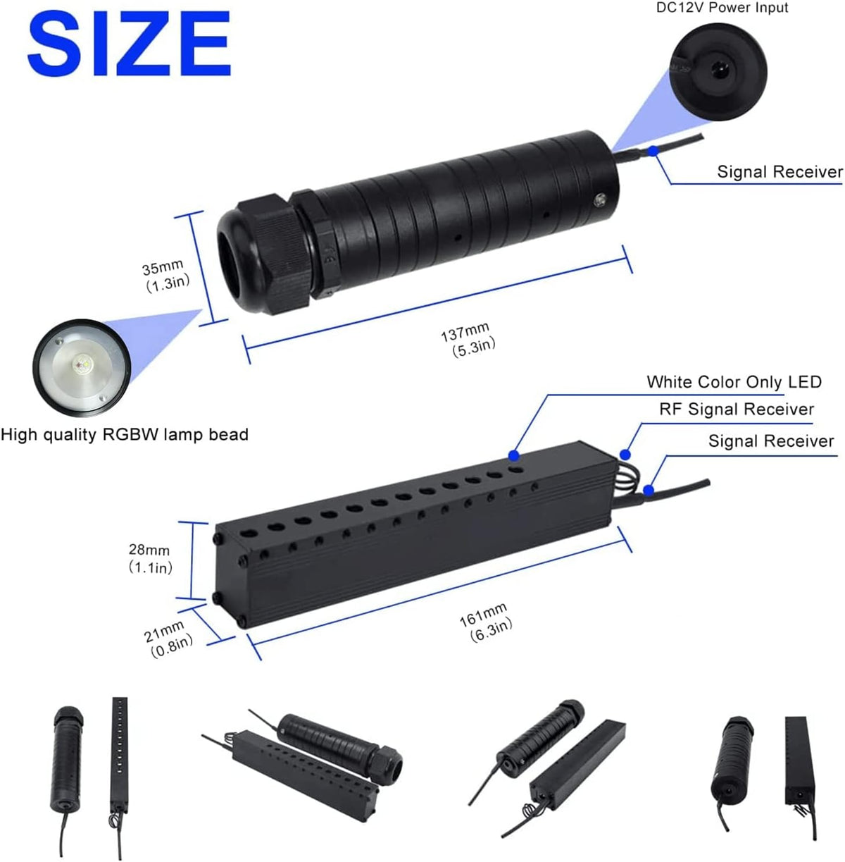 6W APP Control Fiber Optic Star Ceiling Light Kit I622075