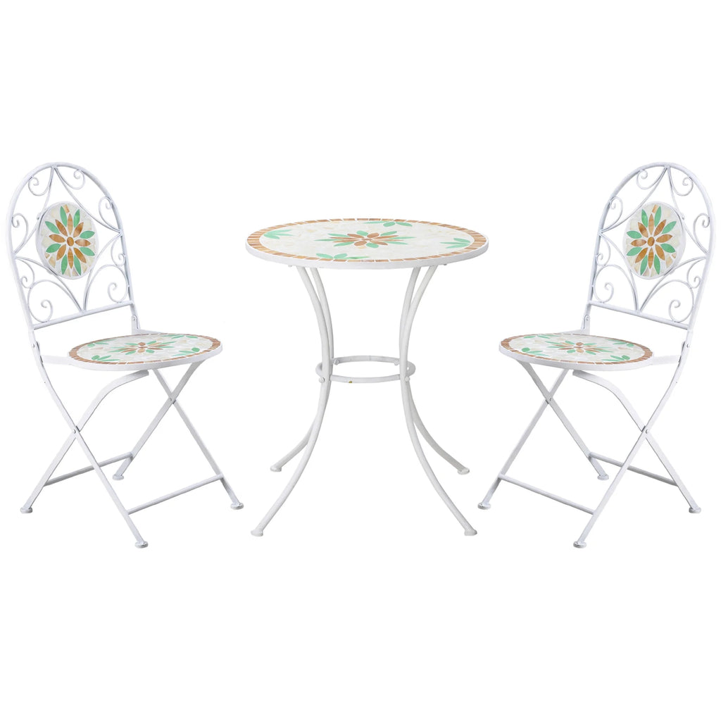 Folding 3 Piece Bistro Set M888
