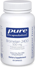 Bromelain 500 mg Proteolytic Enzymes Vegan 60 Capsules O625