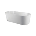 59 inch White Free Standing Bathtub K7756