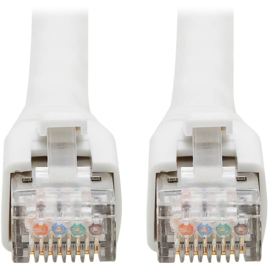 Cat8 Snagless Patch Cable White 60ft G2657
