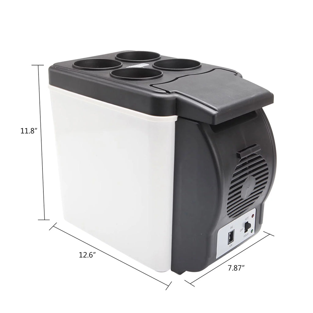 Portable 6L Car Refrigerator Cooler 12V 38W C489805