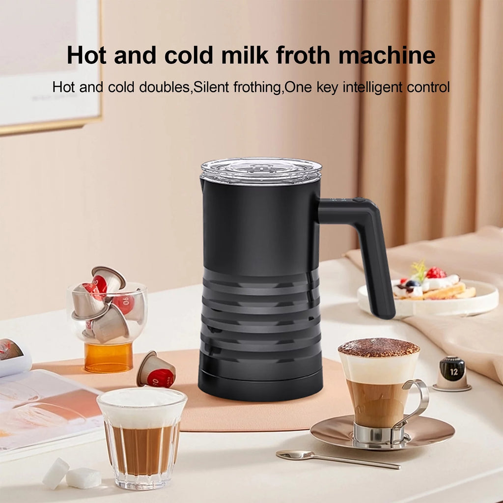 Electric Milk Frother and Steamer 4 in 1 580ml Stainless Steel H906907