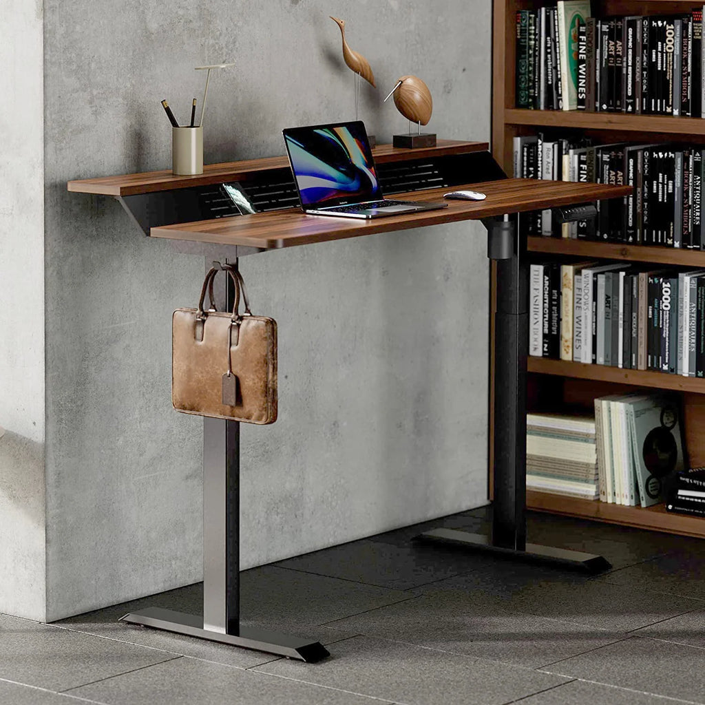Electric Height Adjustable 55x24 Inches Standing Desk K7078