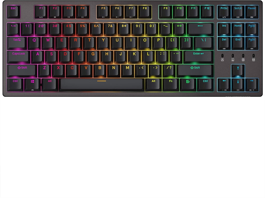 87 Keys Double Shot PBT Mechanical Keyboard A864404