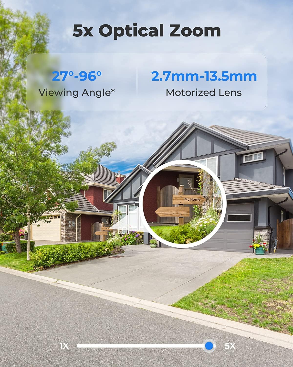 4K PoE Security Camera with 5X Optical Zoom R44372