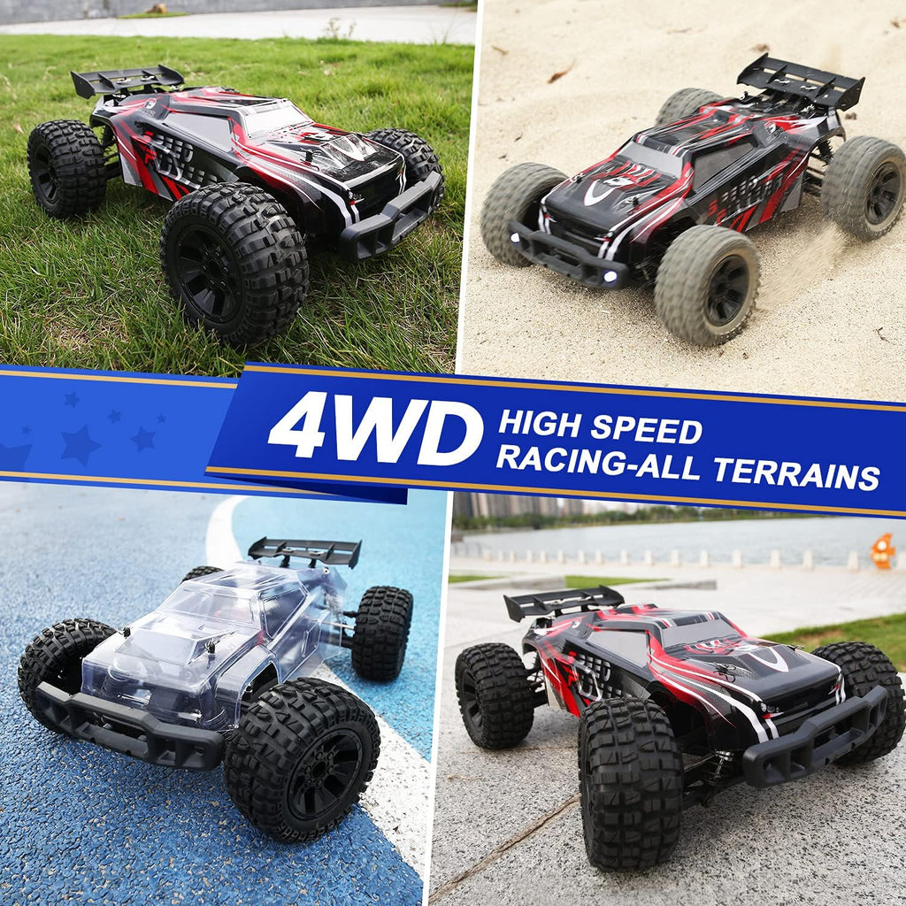 1:10 Scale 4WD Off Road RC Monster Truck with 2 Battery N95035