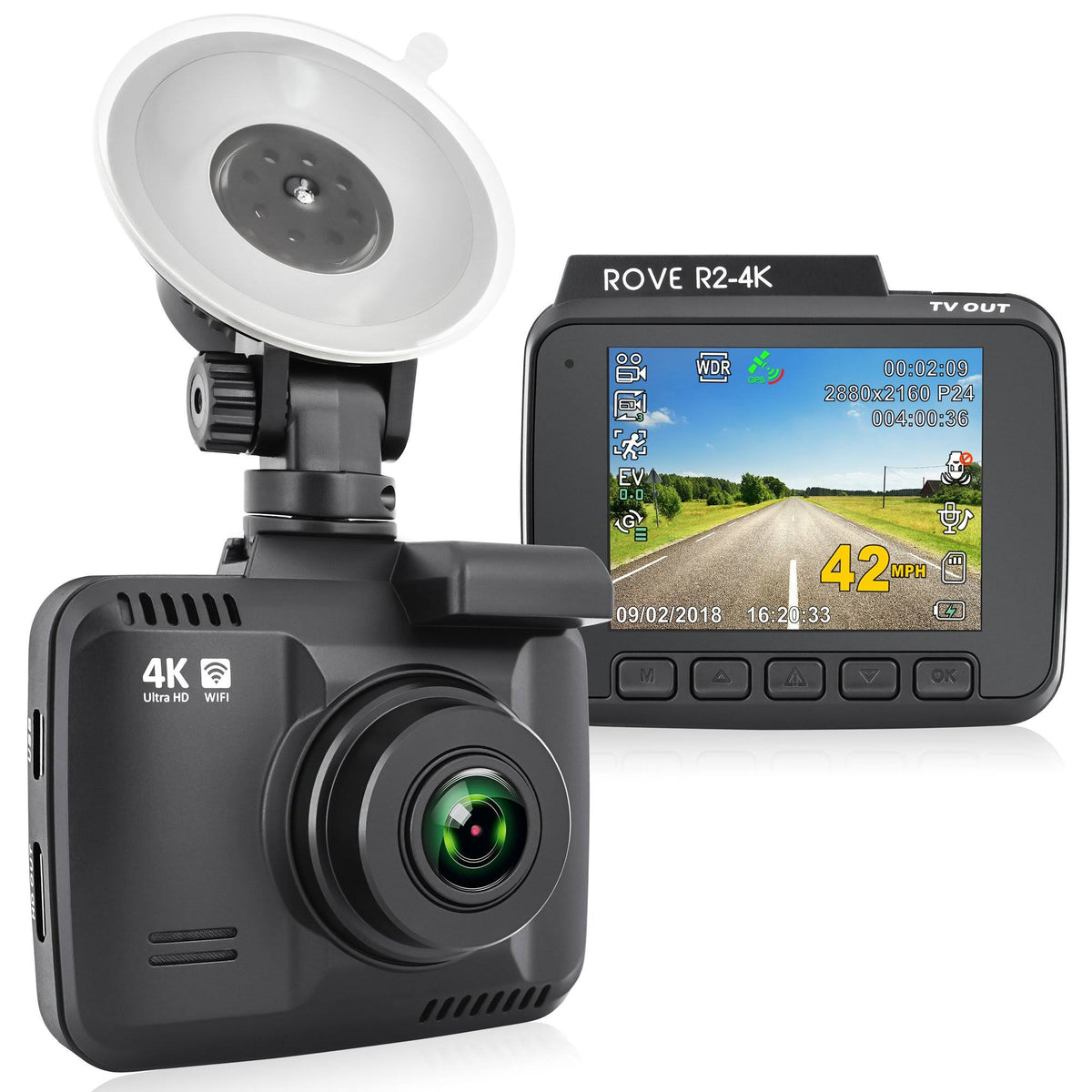 4K Ultra HD Car Dash Cam T193