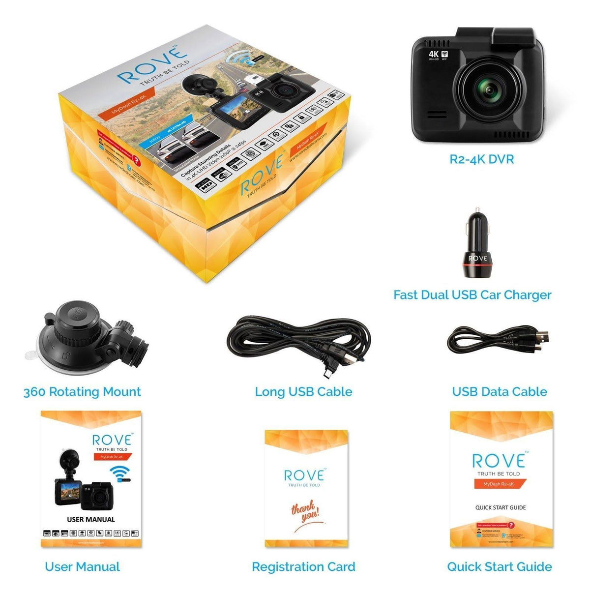 4K Ultra HD Car Dash Cam T193