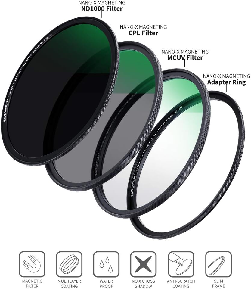 67mm Magnetic Lens Filter Kit with 4 in 1 Filter Pouch E22823